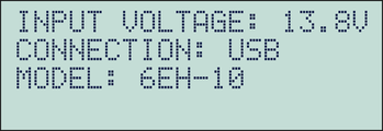 Programmer screen showing MODEL 6EH-10 with no tune line